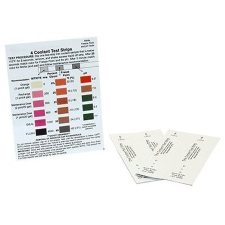 WIX FILTERS COOLANT TEST STRIPS FOR STANDARD SERVICE 24105